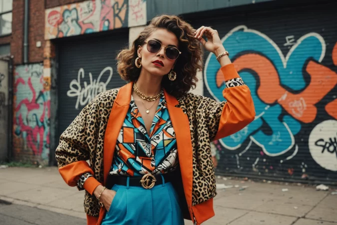 La mode des années 80 fait son grand retour sur la scène contemporaine avec ses silhouettes audacieuses et ses couleurs vibrantes. Cette décennie flamboyante offre une mine d'inspiration pour ceux qui cherchent à ajouter une touche rétro à leur garde-robe. Entre épaulettes imposantes, accessoires excentriques et coupes oversize, redécouvrons ensemble comment adopter ces tendances vintage avec une sensibilité moderne. Mode rétro : icônes et motifs phares des années passées Les années 80 continuent de fasciner par leur style audacieux et vibrant. Pour recréer cette atmosphère unique, pensez à des pièces emblématiques telles que les vestes en jean oversize, les leggings flashy et les accessoires colorés. Si vous souhaitez aller encore plus loin dans l'immersion, explorez les déguisements inspirés des années 80. Ces tenues permettent non seulement de revivre l'esprit de cette décennie, mais aussi d'ajouter une touche amusante et nostalgique à votre garde-robe. Les années quatre-vingt se caractérisent par des pièces distinctives facilement reconnaissables qui définissent l'esthétique de cette époque. Les vestes à épaulettes, les jeans taille haute et les leggings colorés constituent la base d'un look authentiquement eighties. Mode oversize : l'art des épaulettes stylées Les années 80 ont laissé une empreinte indélébile sur le monde de la mode, avec leurs silhouettes audacieuses et leurs épaules exagérées. Les blazers surdimensionnés, agrémentés d'épaulettes imposantes, incarnent cette époque flamboyante. Ils apportaient aux tenues une allure résolument affirmée et pleine de caractère. Aujourd'hui encore, ces pièces iconiques font un retour remarqué. Porter un blazer structuré est un moyen idéal pour afficher une présence saisissante et s'imposer avec style. Cette tendance nostalgique trouve sa place dans les garde-robes modernes, offrant une fusion parfaite entre classicisme et audace contemporaine. Jeans et pantalons : styles et caractéristiques uniques Les années rétro continuent de séduire avec leurs styles iconiques. Les jeans acid wash et les pantalons taille haute capturent l'essence même des années passées. Pour embrasser ce look nostalgique, rien de tel que les coupes mom jeans ou légèrement baggy qui apportent une allure décontractée et authentique. Pour équilibrer la silhouette, associez ces bas à un haut ajusté. Cette combinaison crée un contraste élégant entre le volume des jeans et la finesse du haut, vous garantissant une allure résolument tendance tout en rendant hommage aux modes d'antan. Couleurs audacieuses et motifs captivants pour un style unique La palette chromatique des eighties se distingue par ses teintes fluo et ses associations contrastées. Les motifs géométriques, rayures et imprimés graphiques ajoutent une dimension visuelle forte qui caractérise cette période exubérante. Incorporez les couleurs néon dans votre style Les couleurs fluorescentes s'invitent avec panache dans notre quotidien. Pour ceux qui aiment la discrétion, des accessoires tels que des chaussettes, bracelets ou ceintures suffisent à donner un coup de peps à une tenue classique. Pour les audacieux, pourquoi ne pas opter pour un sweat-shirt ou un t-shirt aux teintes vives ? Ce choix vestimentaire garantit une touche rétro et dynamique qui ne passe pas inaperçue. Ces couleurs apportent un souffle nouveau, transformant l'ordinaire en extraordinaire. Imprimés graphiques essentiels pour sublimer vos créations Les motifs géométriques et les impressions abstraites incarnent à merveille l'esthétique visuelle des années quatre-vingt. Enfilez un chemisier aux motifs Memphis ou un pull parsemé de formes graphiques colorées, et vous voilà transporté dans cette époque vibrante. Ces pièces suffisent à évoquer son esprit sans en faire trop. Revenir aux années quatre-vingt, c'est redécouvrir l'art de mixer des pièces iconiques comme les vestes oversize et les pantalons taille haute. Pour apporter une touche moderne à ces classiques, pensez à jouer avec les matières et les couleurs. Les tailleurs peuvent être revisités pour les rendre féminins, en ajoutant par exemple des accessoires contemporains ou en optant pour des coupes plus ajustées. Cela offre un équilibre parfait entre nostalgie et modernité, tout en respectant l'esprit audacieux de cette décennie. Cette décennie est une véritable explosion de créativité. Les vêtements ne sont pas simplement portés, ils racontent une histoire, un état d'esprit. La mode se libère des conventions pour offrir une palette infinie de couleurs et de formes audacieuses. Chaque vêtement devient une œuvre d'art qui célèbre la joie et l'originalité, permettant à chacun d'exprimer sa personnalité unique avec panache. Accessoires tendance qui subliment votre style quotidien Les accessoires jouent un rôle crucial dans la reconstitution d'un style authentiquement années 80. Des bijoux imposants aux chaussures caractéristiques, ces détails transforment une tenue basique en véritable hommage rétro. Bijoux sculpturaux et accessoires volumineux Les années où l'excès dictait la mode sont marquées par des accessoires audacieux et flamboyants. L'esthétique maximale s'affiche fièrement à travers des créoles surdimensionnées et des ceintures imposantes, chaque élément racontant une histoire de style sans compromis. Pour incarner cet esprit, empilez bracelets et bagues dorés ou optez pour des couleurs vives qui attirent tous les regards. Ce jeu d'accumulation ne représente pas seulement une tendance passée, mais une véritable célébration de la liberté stylistique, où plus signifiait mieux. Chaussures cultes à prix accessibles Les années 80 font un retour en force dans nos garde-robes, et rien ne symbolise mieux cette époque que la combinaison de baskets montantes, d'escarpins à bouts pointus et de mocassins colorés. Ces pièces maîtresses insufflent une dose de nostalgie tout en apportant une touche moderne à votre style. La bonne nouvelle ? De nombreuses marques revisitent ces modèles emblématiques avec des rééditions ou des variantes actualisées. Elles offrent ainsi des options qui s'adaptent à tous les budgets, rendant cette tendance accessible sans sacrifier le portefeuille. C'est l'occasion parfaite pour redécouvrir ces classiques qui ne se démodent jamais. Retour en fluo un voyage vestimentaire audacieux S'inspirer de la mode des années quatre-vingt ne signifie pas reproduire fidèlement les looks d'époque mais plutôt en extraire les éléments qui résonnent avec votre style personnel. En sélectionnant judicieusement quelques pièces emblématiques et en les intégrant à votre garde-robe contemporaine, vous créerez un style unique qui rend hommage à cette décennie flamboyante tout en restant résolument moderne. L'audace et l'expressivité de cette époque constituent sa véritable essence, alors amusez-vous et n'hésitez pas à expérimenter avec ces codes rétro. Tableau récapitulatif Aspect Information clé Tendances emblématiques Vestes en jean oversize, leggings flashy, épaulettes imposantes Pièces iconiques des années 80 Jeans acid wash, pantalons taille haute, blazers structurés Sensibilité moderne Fusion de classicisme et d'audace contemporaine dans les garde-robes actuelles Questions Fréquemment Posées Quels sont les éléments clés de la mode des années 80 ? Les années 80 se distinguent par leurs silhouettes audacieuses, notamment avec des vestes à épaulettes et des leggings colorés. Les accessoires excentriques complètent ces looks iconiques. Comment puis-je intégrer la mode rétro dans ma garde-robe moderne ? Portez des blazers surdimensionnés pour une présence saisissante et associez des jeans taille haute à un haut ajusté pour équilibrer la silhouette. D'où vient l'attrait actuel pour les motifs et couleurs des années 80 ? L'attrait réside dans le mélange de nostalgie et d'expression personnelle que ces styles audacieux permettent d'incarner aujourd'hui.