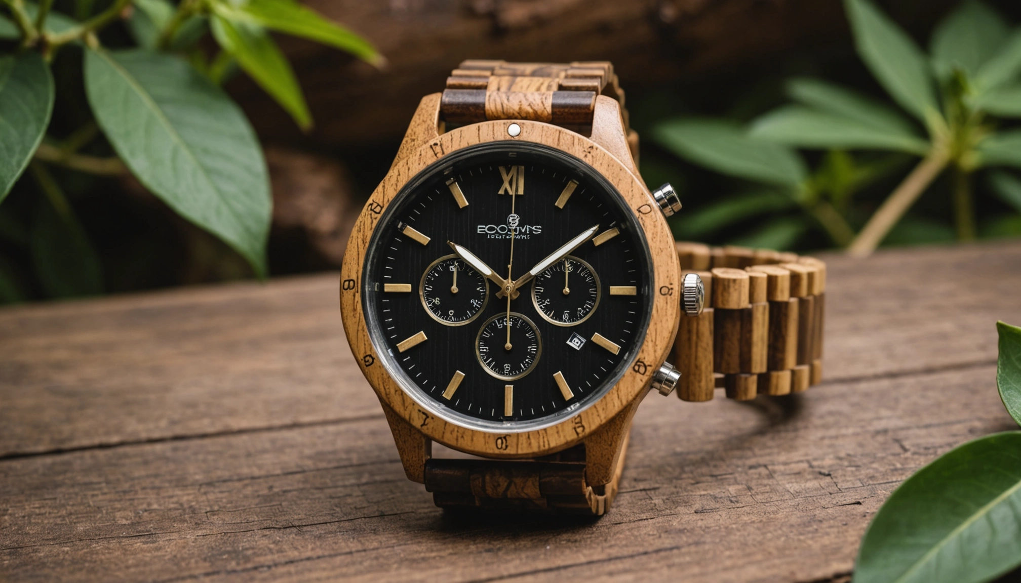 Le charme du naturel : découvrez les montres en bois écoresponsables