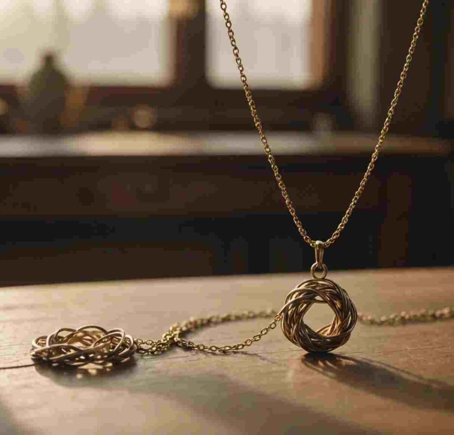 Mystères spirituels d'un collier qui s'emmêle