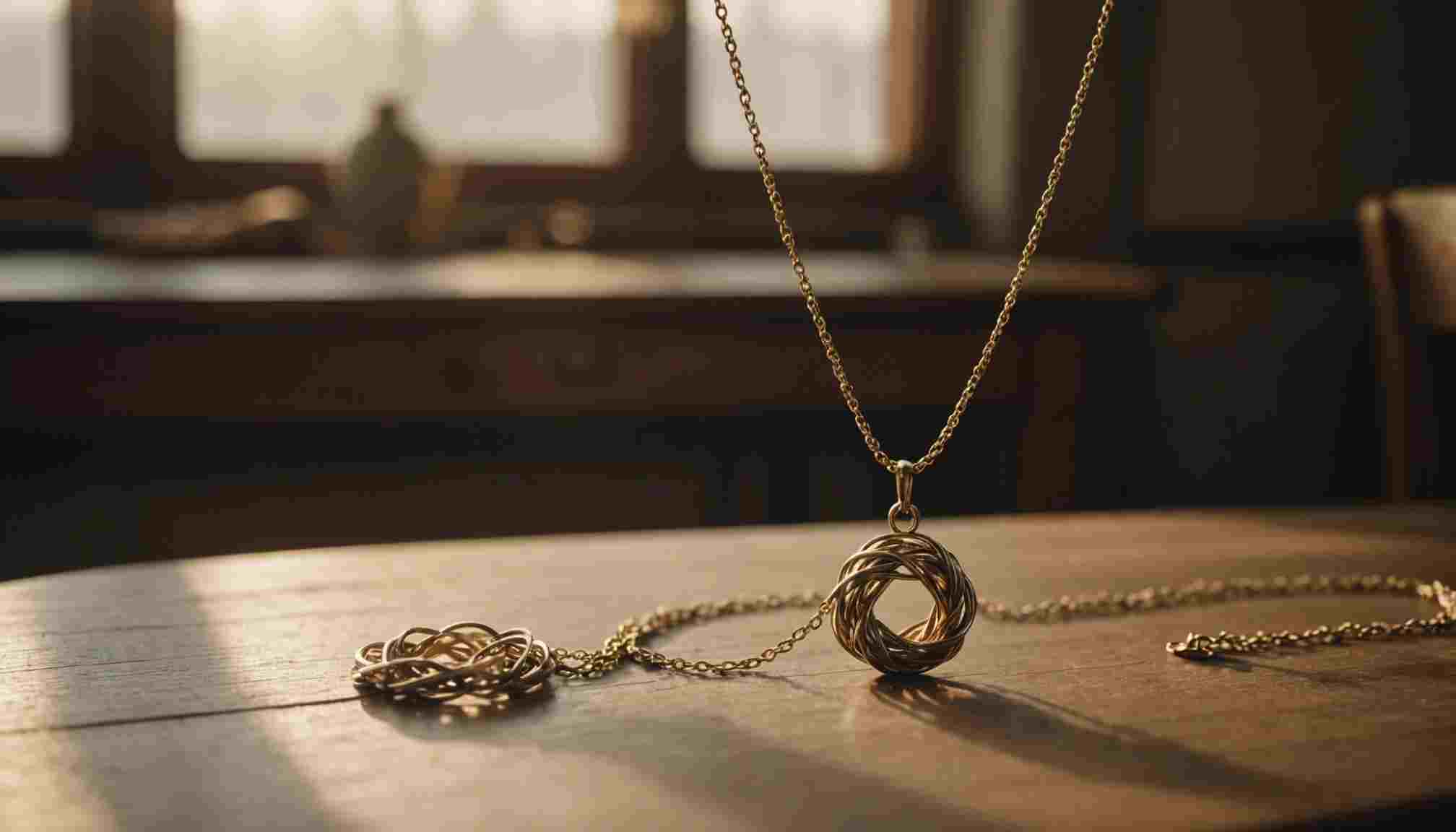 Mystères spirituels d'un collier qui s'emmêle