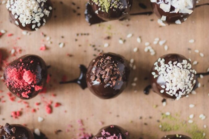 Desserts à la truffe