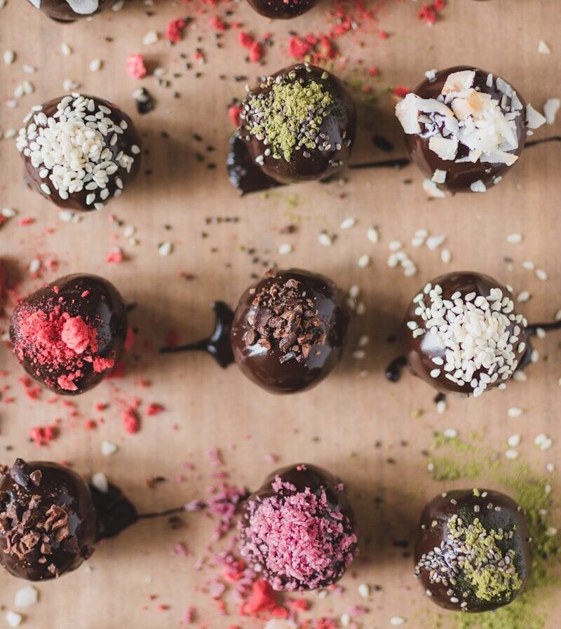 Desserts à la truffe