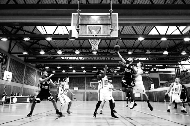 dribble dans basketball
