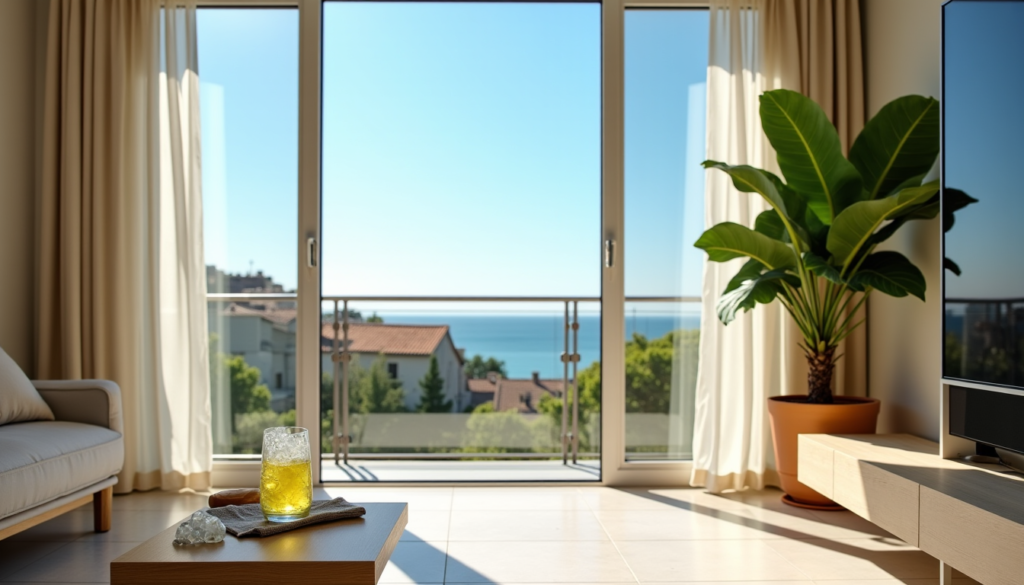 Comment garder sa maison au frais à Marseille avec des baies vitrées plein sud